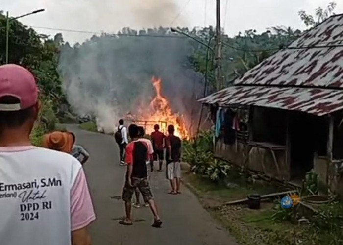 Ini Kata Kades Soal Rumah Warga Cinta Mandi Ludes Kebakaran!