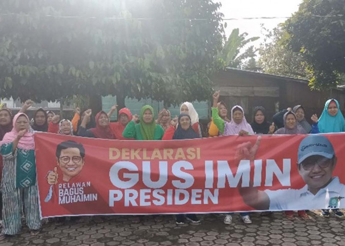 Kelompok Senam Lansia Karang Anyar Kepahiang Deklarikan Dukungan Untuk Gus Imin Sebagai Presiden 2024