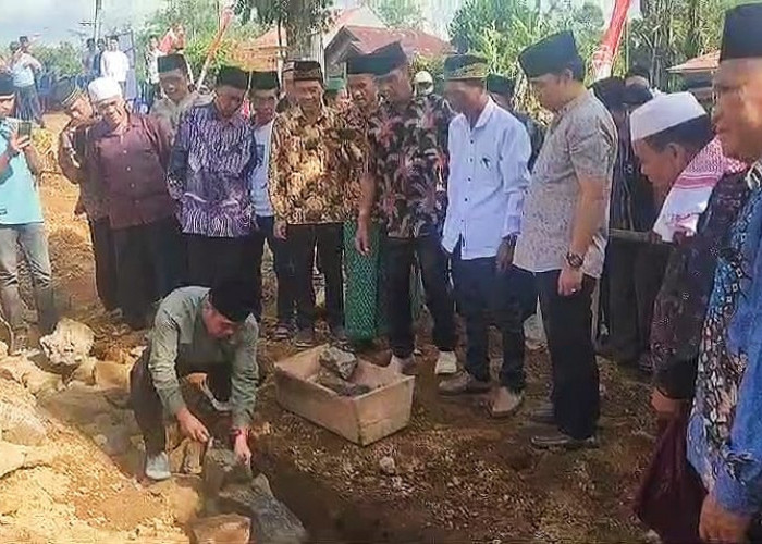 Masjid Al-Ikhlas Pungguk Beringang Resmi Dibangun, Ini Pesan Edwar Samsi