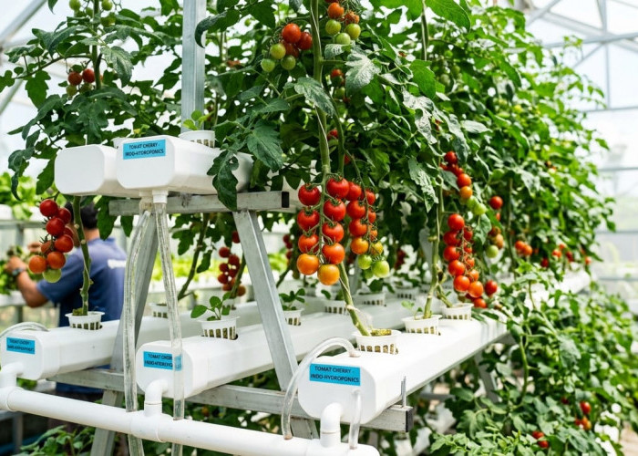 Ikuti Langkah Ini, Cara Buat Hidroponik Tomat Cherry Panen 2 Bulan