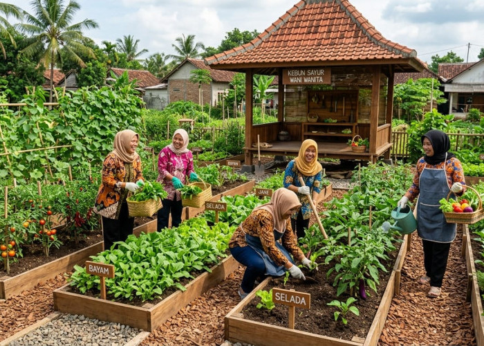 Mudah Diterapkan dan Sukses, Ini 5 Ide Kebun Sayur untuk Ibu-ibu Koperasi!
