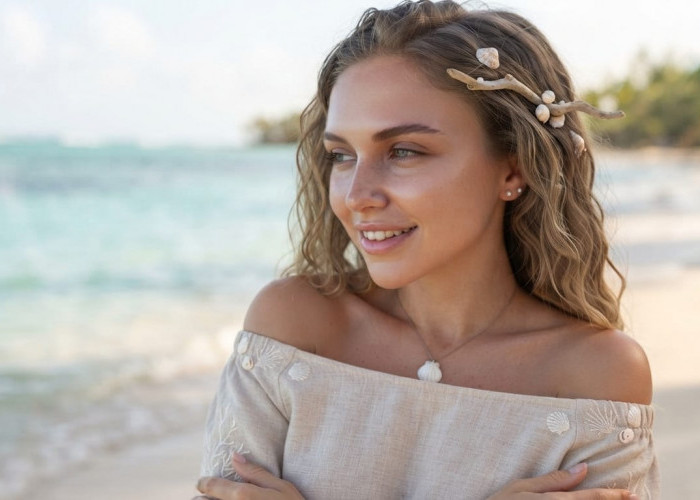 Tren Makeup Berkilau dengan Efek Kulit Basah, Kenali Mermaid Skin!