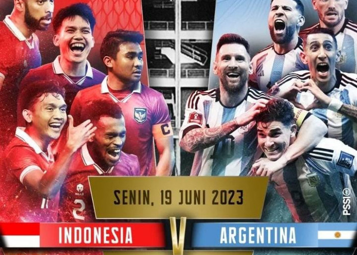Cek Sekarang, Jadwal Indonesia VS Argentina Resmi Diumumkan