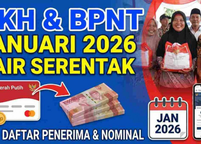 Bansos PKH dan BPNT Cair di Januari 2026, Ini Cara Cek Daftar Penerima