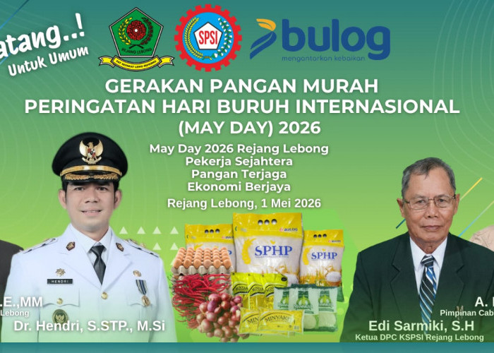 Sambut May Day 2026, Rejang Lebong Gelar Pasar Murah 