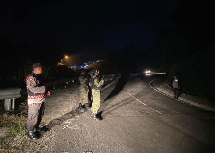 Patroli Gabungan TNI–Polri Sisir Jalur Rawan Curup–Padang Ulak Tanding