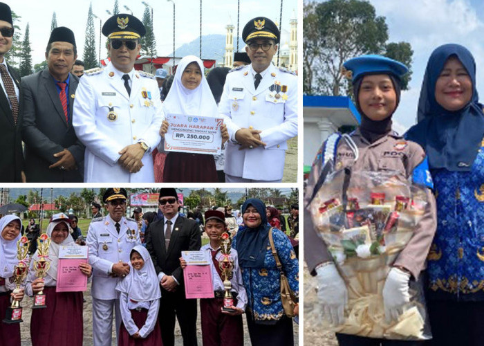 SDN 9 Kepahiang Borong Piala dan Hadiah Lomba HUT RI ke 80 Tahun 2025