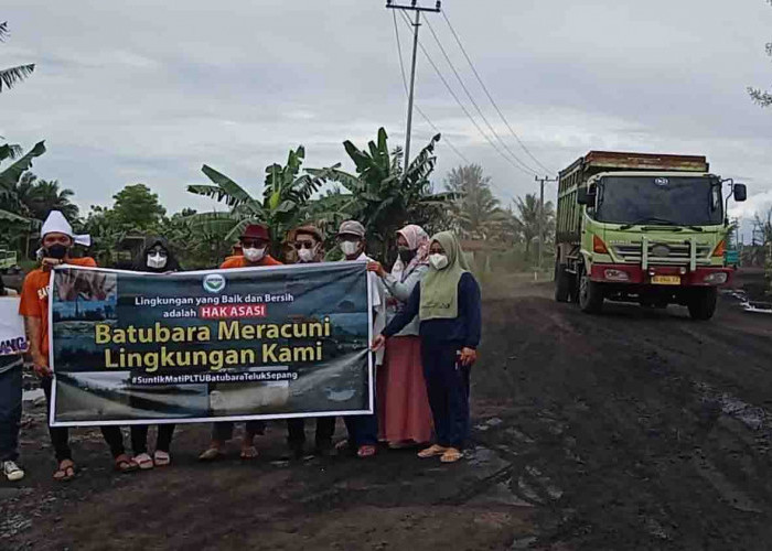 Dinilai Cemari Lingkungan, Kecam Aktivitas Batu Bara Teluk Sepang