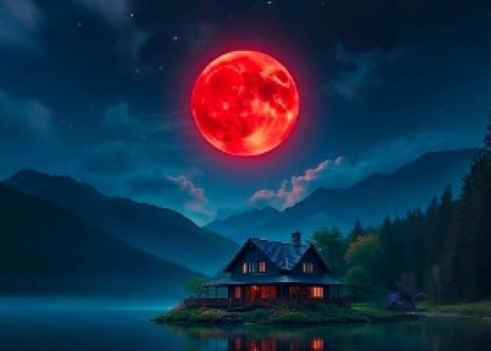Fenomena Alam Blood Moon, Jangan Lupa Hari Ini Ngabuburit Sambil Menyaksikan Gerhana Bulan Total Ya!
