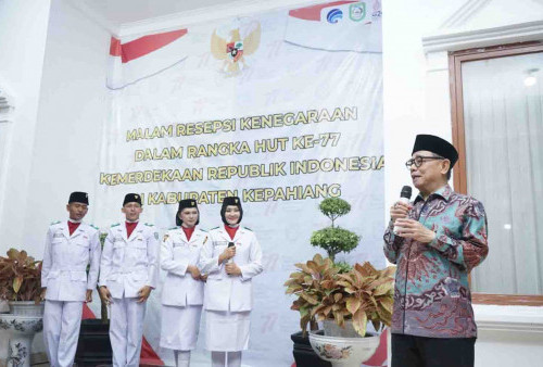 Tutup Peringatan HUT RI ke 77 dengan Resepsi Kenegaraan 