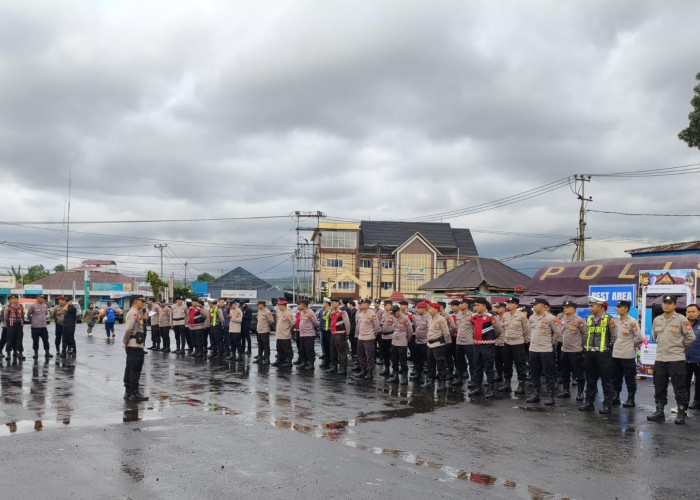 99 Personel Polres Kepahiang Berjaga, Pastikan Lebaran Idul Fitri Aman!