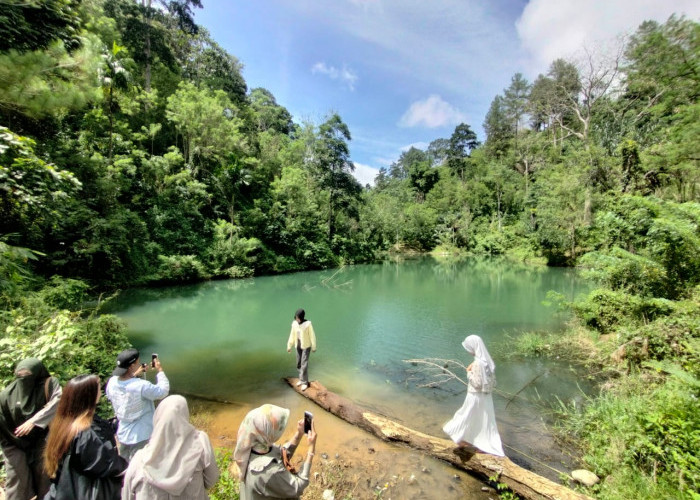 Ramai Dikunjungi Wisatawan, Danau Hijau Kepahiang Berpotensi Jadi Ikon Wisata