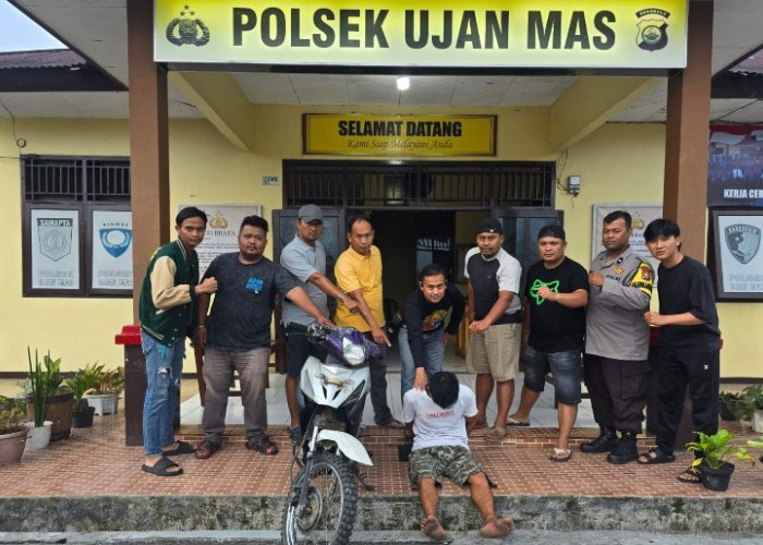 Warga Kesambe Lama Ditangkap Anggota Polsek Ujan Mas, Ini Kasusnya!