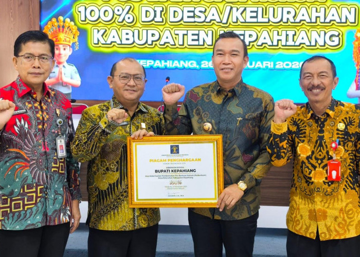 Diapresiasi Kemenkum HAM, 100 Persen Desa dan Kelurahan Sudah Terbentuk Posbakum