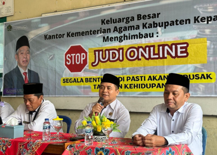 Gegara Judi Online, Kemenag Kepahiang Sasar Pelajar dan Pegawai MAN 2 Kepahiang