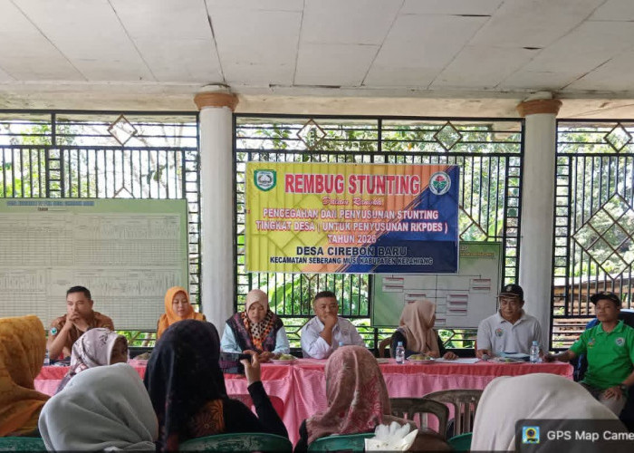 Rembuk Stunting Desa Cirebon Baru Tahun 2026, Komitmen Bersama Wujudkan Generasi Sehat