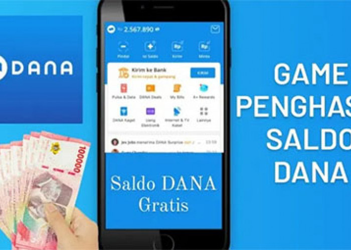 Cuan ke Dompet Digital, Ini Game Penghasil Uang dan Saldo DANA.