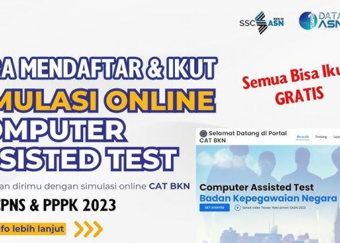 Simulasi CAT SKD CPNS 2023 dan PPPK Telah Dimulai, Berikut Jadwal dan Langkahnya