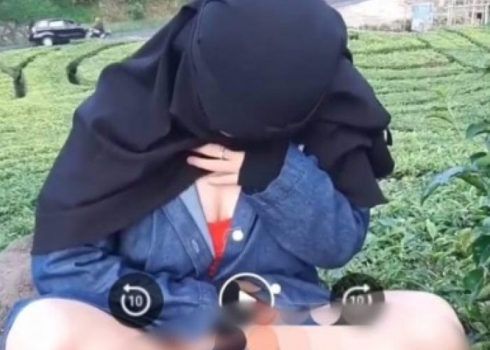 PENASARAN? Ini Penampakan Video Wanita Bercadar di Ciwidey yang Mendadak Viral
