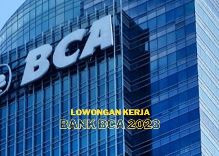Fresh Graduate Cek Sekarang Ini Info Loker Bank BCA 2023