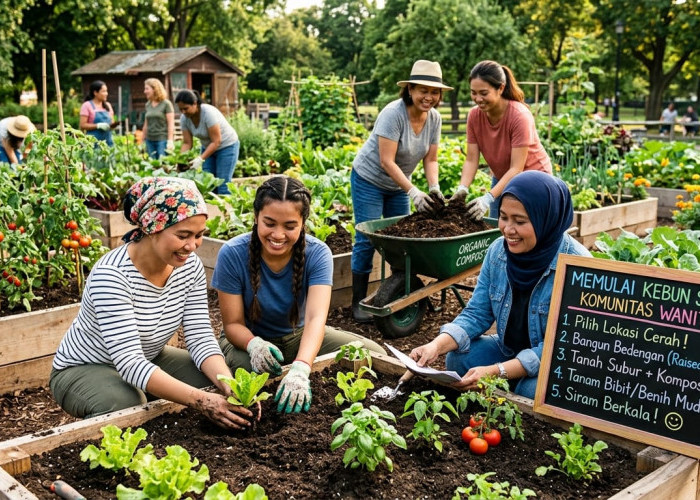 Ini Panduan Lengkapnya, Cara Memulai Kebun Sayur Tanpa Pengalaman untuk Komunitas Wanita