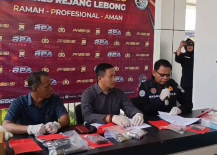 Tempo Dua Pekan, Polres Rejang Lebong Tangkap 12 Tersangka Narkoba