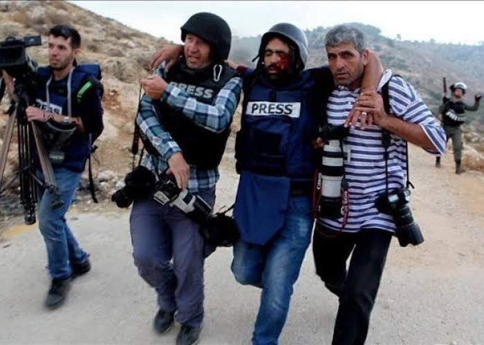 4 Jurnalis Palestina Terbunuh di Tanah Gaza Akibat Serangan Udara Israel