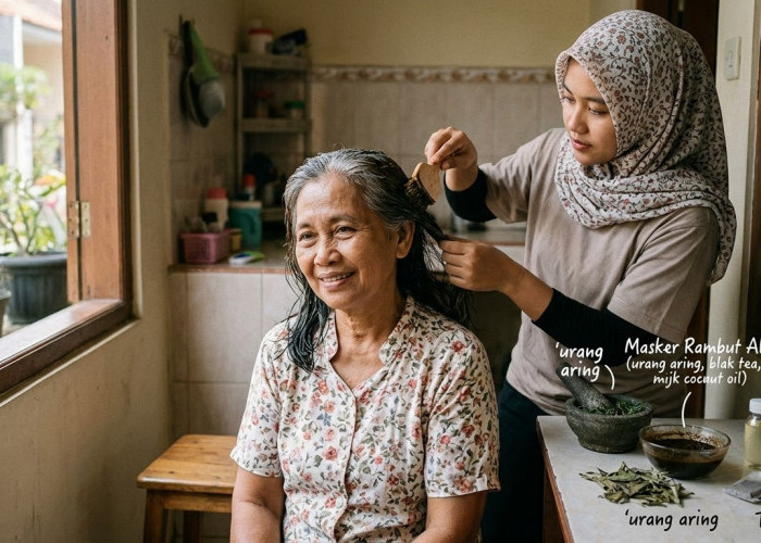 Tampak Berkilau, Ini 5 Cara Menghitamkan Rambut dengan Bahan Alami