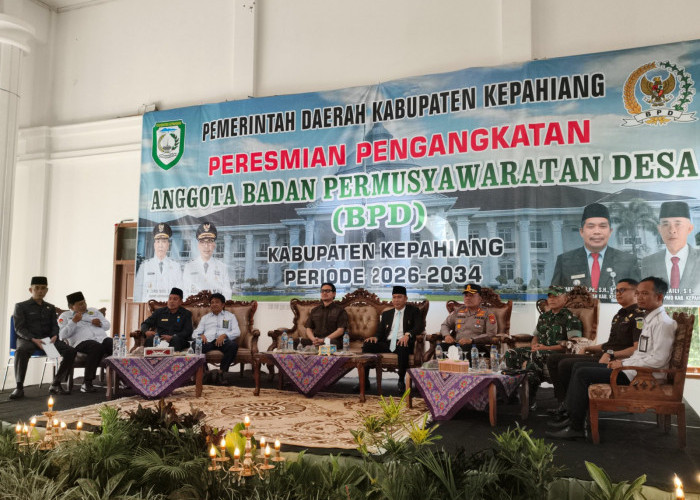 Anggota BPD Resmi Dilantik, DPRD Kepahiang Tekankan Peran Strategis dalam Penguatan Desa