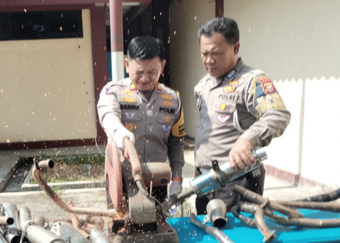 Siap-Siap Satlantas Polres Kepahiang Incar Toko Penjual Knalpot Brong! 