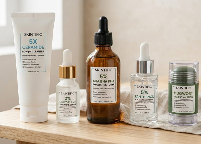 Bebas Minyak dan Redakan Jerawat, Ini Rekomendasi Skincare Skintific