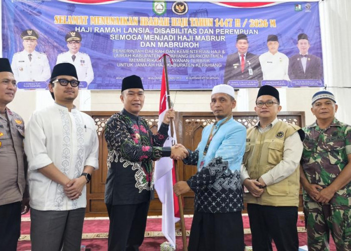 Lepas 29 Jemaah Haji, Bupati dan Kemenhaj Menitipkan Do'a untuk Kepahiang