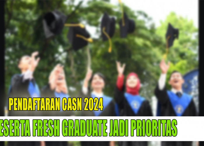 Info Pendaftaran CASN 2024, Pemerintah Sediakan Formasi Prioritas Khusus Fresh Graduate, Burian Daftar!