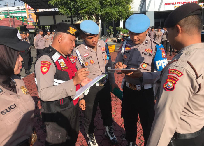 Polres Rejang Lebong Gelar Apel Siaga Amankan May Day 2026