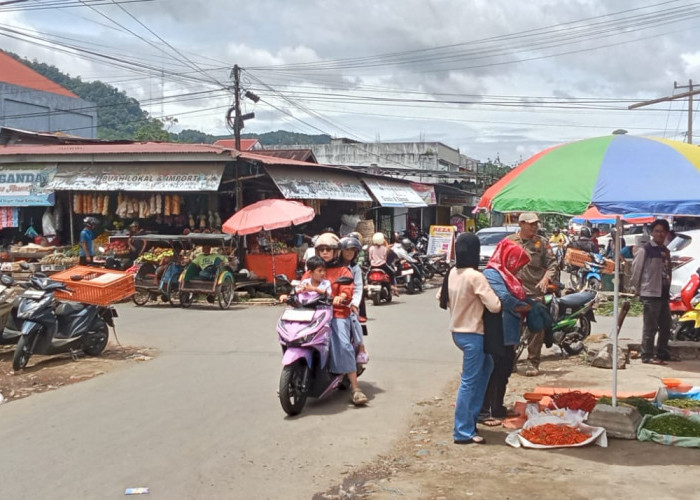 Penataan Pasar Belum Maksimal, PKL Pasar Kepahiang Belum Tertib