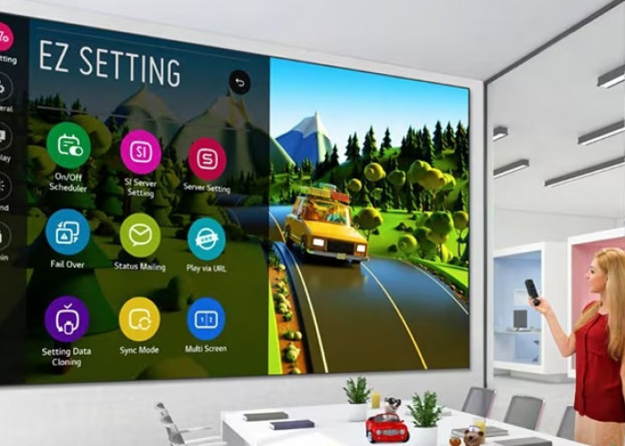 LG Perkenalkan TV Magnit, Layar Luas Seperti Lukisan Besar Berteknologi MicroLED