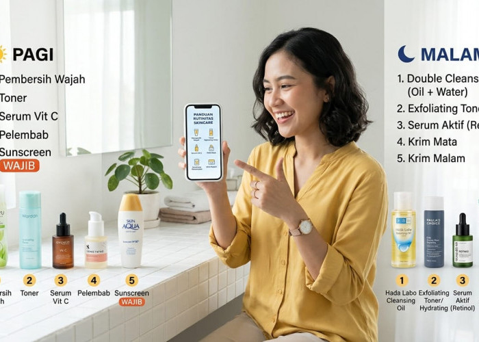 Wajah Sehat dan Terawat, Ini Panduan Rutinitas Skincare Sesuai Jenis Kulit!
