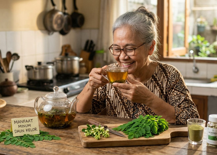 Bikin Badan Fit, Ini Manfaatkaan Minum Air Daun Kelor!