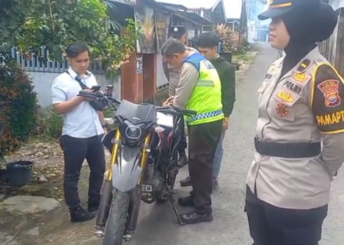 Tindaklanjuti Laporan Suara Bising Motor, Polres Rejang Lebong  Amankan 4 Unit Kendaraan