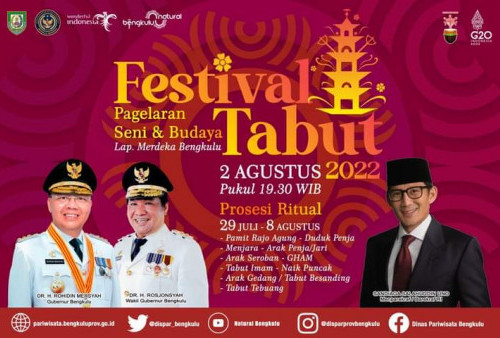 Festival Tabut Digelar Terbuka