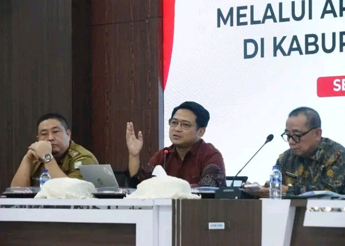 Di Kepahiang KPK Desak OPD Sajikan Data Akurat