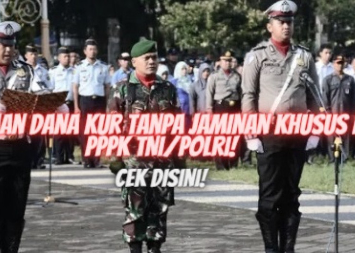 Pinjaman Dana KUR Tanpa Jaminan, PNS PPPK TNI/Polri Simak dan Catat Berbagai Syarat dan Ketentuan Ini