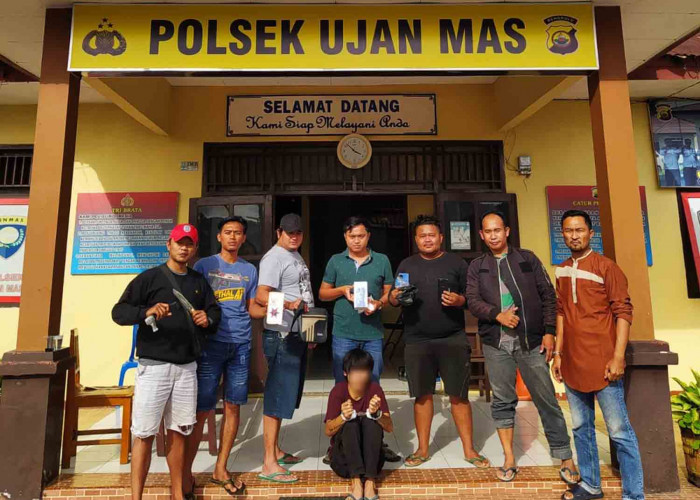 Bobol Rumah Tetangga Sendiri Warga Tanjung Alam Diamankan Polisi!