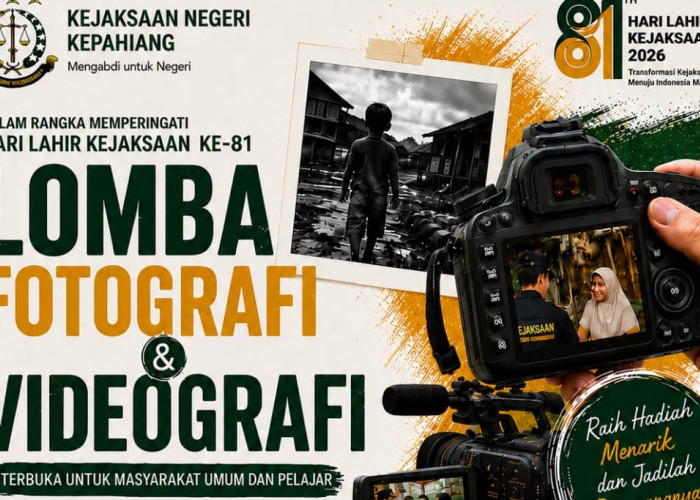Kejari Kepahiang Gelar Lomba Fotografi dan Videografi Humanisme, Cek Syarat dan Cara Daftarnya di Sini!
