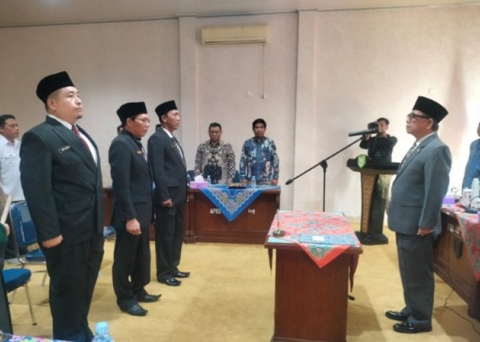 Resmi Dilantik, Ini 3 ASN Kepahiang Pemenang Lelang Jabatan Eselon II