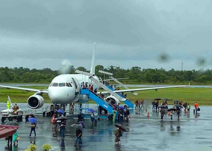 Cuaca Buruk, Pesawat Citilink Sempat Gagal Mendarat di Bengkulu
