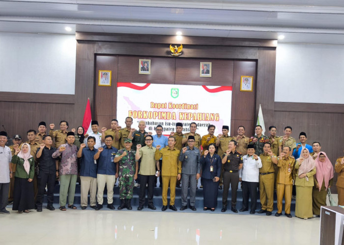 Bupati Kepahiang Pimpin Rapat Forkompimda, Bahas 4 Isu Strategis Ini