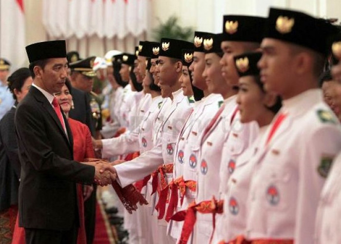 Dikukuhkan Presiden Jokowi, Ini Daftar Nama 76 Paskibraka Nasional Tahun 2023 Berikut Daerah Asalnya
