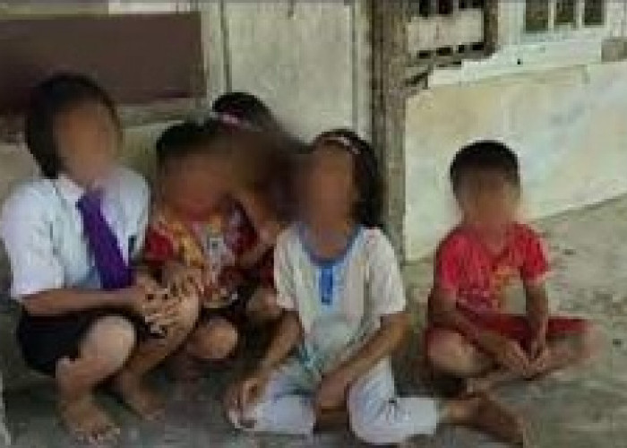 VIRAL Tangisan Histeris 5 Anak Yatim Saat Ibu Merek Ditahan Jaksa 'Tolonglah Kami'