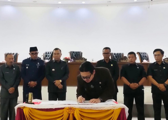 Resmi Dijadikan Perda, Ini  Catatan Dewan Kepahiang Terkait RPJMD 2025-2029